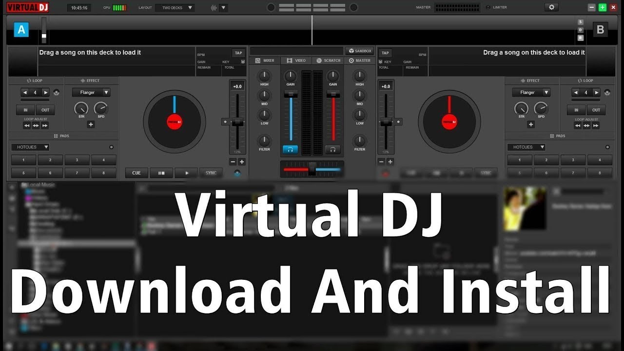 virtual dj mixer app